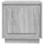 vidaXL Tables de chevet 2 Pièces sonoma gris 44x35x45cm bois d'ingénierie
