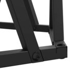 vidaXL Table basse 2 Pièces Chêne Sonoma Bois d'ingénierie et acier