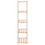 vidaXL Étagère de stockage 5 niveaux 80x38x170 cm Pin solide 250 kg