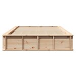 vidaXL Cadre de lit Pin massif 210 x 158 x 30 cm Pin massif