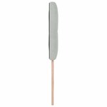 vidaXL Tête de lit avec tête de lit Gris clair 80 cm Cuir synthétique
