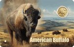 Pièce de monnaie en Or 30 Dollars g 0.155 (1/200 oz) Millésime 2026 AMERICAN BUFFALO 1/200 (PRÉCOMMANDE)