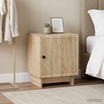 vidaXL Cabinet de chevet 2 pc Chêne Sonoma 43 x 34 5 x 50 cm
