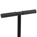 vidaXL Outil aérateur de pelouse Noir 95 x 27 cm Plastique