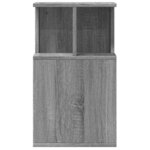 vidaXL Table d'appoint sonoma gris 35x35x60 cm bois d'ingénierie