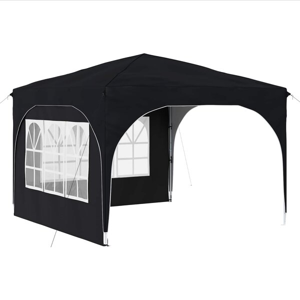 vidaXL Tente de fête pop-up 290 x 290 x 245 cm Anthracite