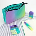 Trousse 5 compartiments Sunset Vert