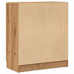 vidaXL Buffet chêne artisanal 60x30x70 cm bois d'ingénierie