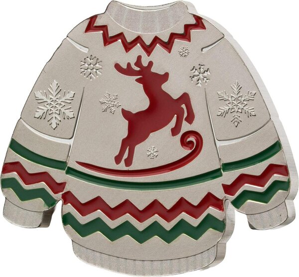 Pièce de monnaie en Argent 5 Cedis g 31.1 (1 oz) Millésime 2025 SWEATER