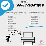 604 XL - Pack 4 cartouches 604XL compatibles Epson XP-2200 XP-3200 XP-4200