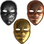 Monnaie GUY FAWKES MASK Blind Box 2 Oz Cuivre 1$ Liberia 2026 (PRÉCOMMANDE)