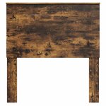 vidaXL Tête de lit Chêne fumé 75 cm Bois d'ingénierie