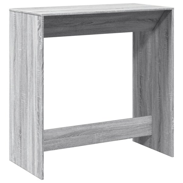 vidaXL Table de bar sonoma gris 102x50x103 5 cm bois d'ingénierie