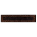 vidaXL Coureur de Tapis MARSA Noir 50 x 300 cm Polyester et PVC