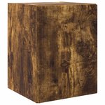 vidaXL Ensemble meuble TV 4 Pièces Chêne fumé Bois d'ingénierie