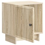 vidaXL Cabinet de chevet Chêne Sonoma 43 x 34 5 x 50 cm