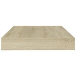 vidaXL Panneaux bibliothèque 4 Pièces Chêne sonoma 100x10x1 5cm Aggloméré