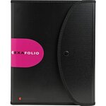 Trieur Exafolio avec porte-bloc et valisette 6 compartiments x 5 EXACOMPTA