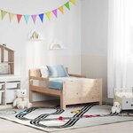 vidaXL Lit extensible pour enfants Other Marron 80 x 130 / 165 / 200 cm