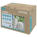 INTEX Pompe Filtrante INTEX Blanc 8.6 PP et Acier