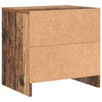 vidaXL Cabinet de chevet Bois ancien 45 x 34 x 44.5 cm