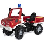 Rolly Toys 038220 - rollyUnimog Fire Truck avec frein et lumières