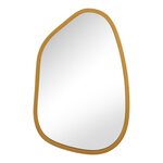 Miroir mural asymétrique 80 x 58 cm or 03_0007903