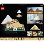 LEGO Architecture - Modèle de la Grande Pyramide de Gizeh - 21058 : Une Merveille du Monde à Construire