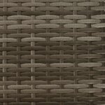 vidaXL Sofa de milieu extérieur Bois d'Acacia Massif Naturel