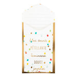 Carte De Vœux Surprise Guirlande - Draeger paris