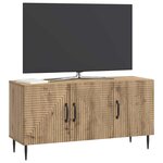 vidaXL Meuble TV 99 x 34 5 x 50 cm Chêne artisanal Bois d'ingénierie