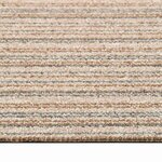 vidaXL Tapis 20 Pièces Beige rayé 50 x 50 cm 100  Polypropylène