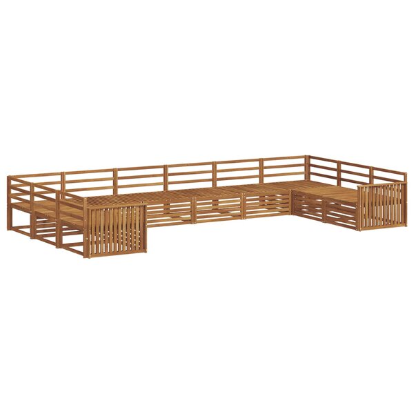 vidaXL Ensembles de canapés 6 pc Naturel Bois d'Acacia Massif