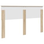 vidaXL Tête de lit Chêne Sonoma 150 cm Bois d'ingénierie