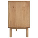 vidaXL Buffet OTTA 114x43x73 5 cm Bois massif de pin