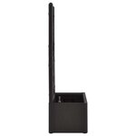 vidaXL Lit surélevé de jardin treillis système d'arrosage Anthracite