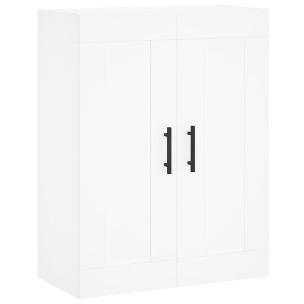 vidaXL Armoire murale blanc 69 5x34x90 cm bois d'ingénierie