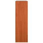 vidaXL Cabinet de Livre / Diviseur de Pièce Marron cire