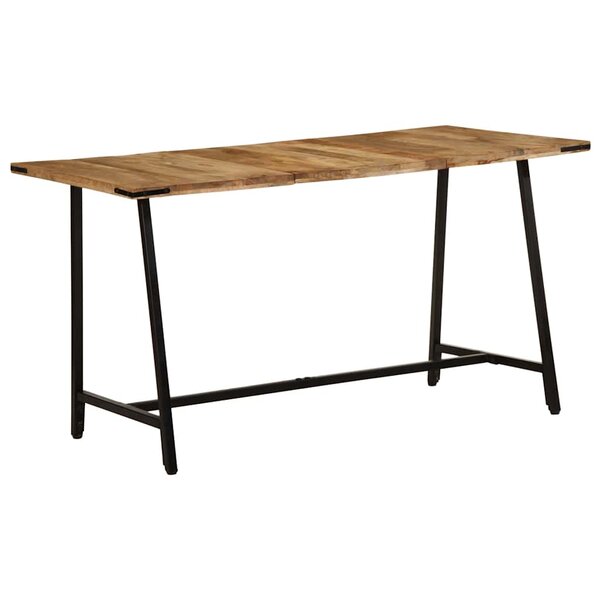 vidaXL Table à manger 140x70x75 cm bois de manguier massif