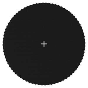 vidaXL Tapis de saut Tissu Noir pour trampoline rond de 4 27 m