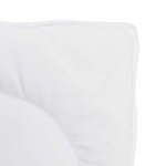 vidaXL Couette avec oreiller 3 Pièces Blanc Microfibre
