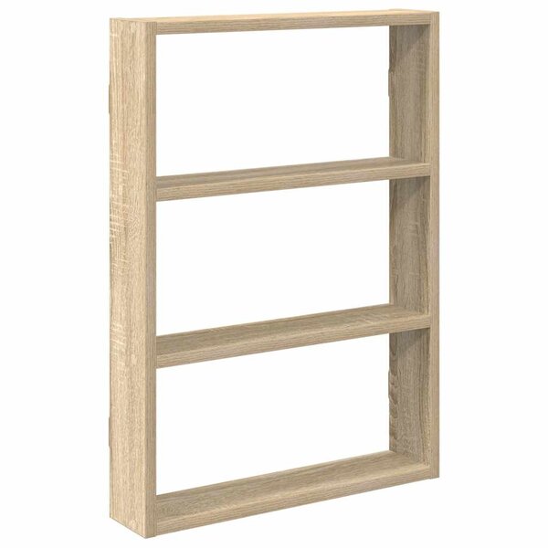 vidaXL Étagère murale chêne sonoma 43x9x60 cm bois d'ingénierie