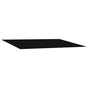 vidaXL Toile de rechange pour auvent Noir 400 × 300 cm Polyester