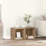 vidaXL Ensemble meuble TV 2 Pièces Chêne artisanal 37 x 35 x 37 5 cm
