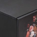 vidaXL Armoires de rangement avec porte Multicolore 40 x 33 5 x 110 cm