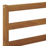 vidaXL Canapé d'extérieur extrémité Naturel 115 x 83 x 73 cm