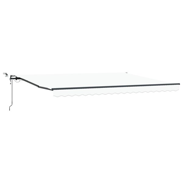 vidaXL Tissu de auvent Blanc 450 × 300 cm Polyester