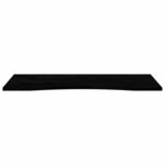 vidaXL Dessus de bureau marron foncé bois chêne massif rectangulaire