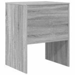 vidaXL Bureau Sonoma gris 60 x 50 x 76 cm Bois d'ingénierie