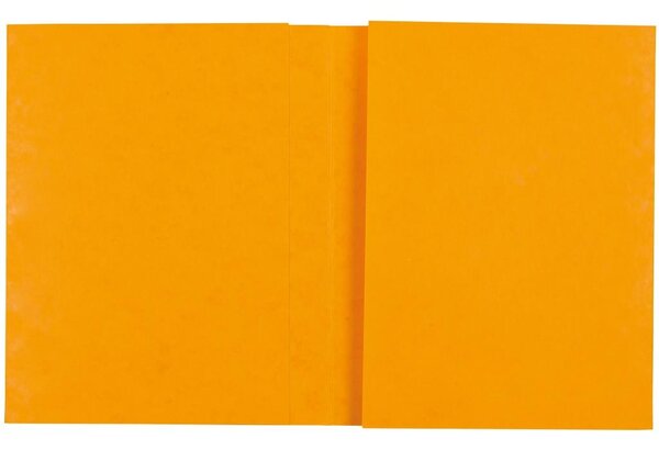 Protège Cahier 'Ecolier' 18 x 22 cm Carte Lustrée 2 grands Rabats Jaune COUTAL
